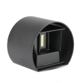 Lampa elewacyjna LED regulowana 5W - czarna - VT-756-B
