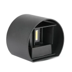 Lampa elewacyjna LED regulowana 5W - czarna - VT-756-B