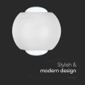 Lampa elewacyjna LED 2W - biała - VT-2502-W