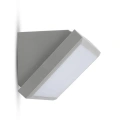 Lampa elewacyjna LED 12W - szara - VT-8054