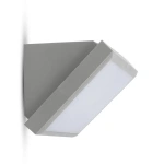 Lampa elewacyjna LED 12W  - szara - VT-8054