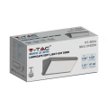 Lampa elewacyjna LED 12W - szara - VT-8054