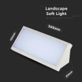 Lampa elewacyjna LED 12W - biała - VT-8054 -W