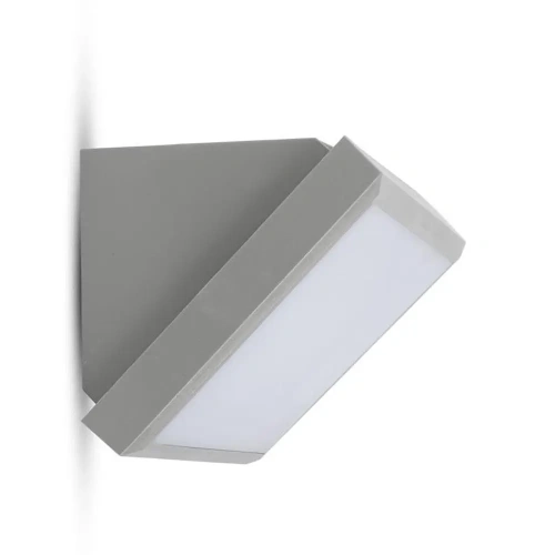 Lampa elewacyjna LED 20W - szara - VT-8055