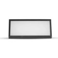 Lampa elewacyjna LED 20W - czarna - VT-8055-B