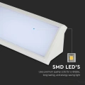 Lampa elewacyjna LED 20W - biała - VT-8055-W