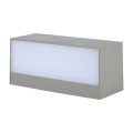 Lampa elewacyjna LED 9W - szara - VT-8056