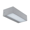 Lampa elewacyjna LED 12W - szara - VT-8057