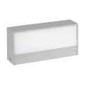 Lampa elewacyjna LED 12W - szara - VT-8057
