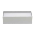 Lampa elewacyjna LED 12W - szara - VT-8057