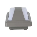 Lampa elewacyjna LED 12W - szara - VT-8058