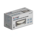 Lampa elewacyjna LED 12W - szara - VT-8058