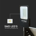 Solarna lampa uliczna LED - hybrydowa - 50W 4000lm - VT-ST201
