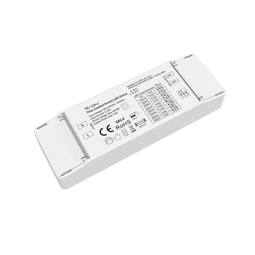 Ściemniacz z zasilaczem prądowym LED 12W - 100-450mA 9-45V - sterowanie triak 230V - TE-12A-L