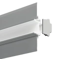 Zaślepka szara do profilu aluminiowego LED "BONI-22" - kpl. 2 szt.