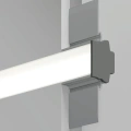 Zaślepka szara do profilu aluminiowego LED "BONI-22" - kpl. 2 szt.