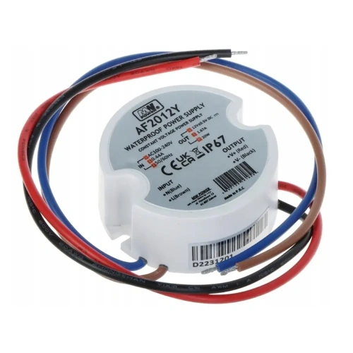 Zasilacz napięciowy hermetyczny do puszki IP67 24V 0.83A 20W - AF2024Y