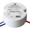 Zasilacz napięciowy hermetyczny do puszki IP67 24V 0.83A 20W - AF2024Y