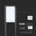 Lampa ogrodowa stojąca LED 10W - czarna- VT-33-B