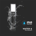 Lampa ogrodowa stojąca LED 10W - czarna- VT-33-B