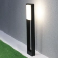 Lampa ogrodowa stojąca LED 10W - czarna- VT-33-B