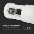 Lampa ogrodowa stojąca LED 10W - biała - VT-830-W