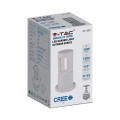 Lampa ogrodowa stojąca LED 10W - biała - VT-830-W
