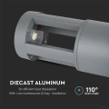 Lampa ogrodowa stojąca LED 10W - szara - VT-830-G