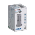 Lampa ogrodowa stojąca LED 10W - szara - VT-830-G