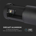 Lampa ogrodowa stojąca LED 10W - czarna - VT-830-B