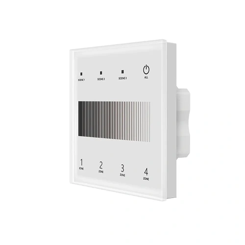 Panel LED naścienny - Mono - 4 strefy - DALI Bus/24V - TD1-4S(W)
