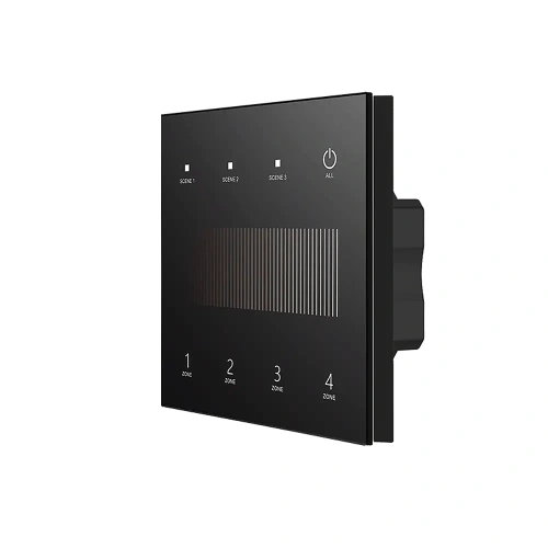 Panel LED naścienny - Mono - 4 strefy - DALI Bus/24V - TD1-4S(B)