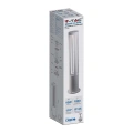 Lampa ogrodowa stojąca LED 10W - biała - VT-820-W