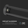 Lampa ogrodowa stojąca LED 10W - czarna - VT-820-B