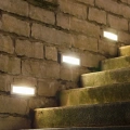 Oprawa schodowa LED - 3W 230V IP65 - biała - VT-1162-W