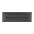 Oprawa schodowa LED - 3W 230V IP65 - czarna - VT-1162-B