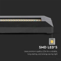 Oprawa schodowa LED - 3W 230V IP65 - czarna - VT-1162-B