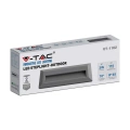 Oprawa schodowa LED - 3W 230V IP65 - szara - VT-1162-G