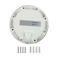 Oprawa schodowa LED - 2W 230V IP65 - biała - VT-1142-W