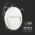 Oprawa schodowa LED - 2W 230V IP65 - biała - VT-1142-W