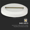 Oprawa schodowa LED - 2W 230V IP65 - biała - VT-1142-W