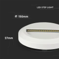 Oprawa schodowa LED - 2W 230V IP65 - biała - VT-1142-W