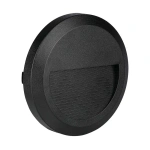 Oprawa schodowa LED - 2W 230V IP65 - czarna - VT-1142-B
