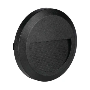 Oprawa schodowa LED - 2W 230V IP65 - czarna - VT-1142-B