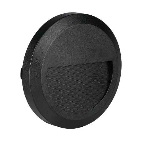 Oprawa schodowa LED - 2W 230V IP65 - czarna - VT-1142-B