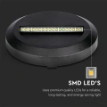 Oprawa schodowa LED - 2W 230V IP65 - czarna - VT-1142-B