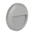 Oprawa schodowa LED - 2W 230V IP65 - szara - VT-1142-G