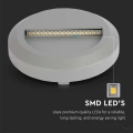 Oprawa schodowa LED - 2W 230V IP65 - szara - VT-1142-G