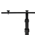 Statyw stojak teleskopowy do opraw halogenowych i naświetlaczy LED - czarny
