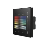 Panel LED naścienny - RGB+CCT - 4 strefy - DALI Bus/24V - TD5-4S(B)